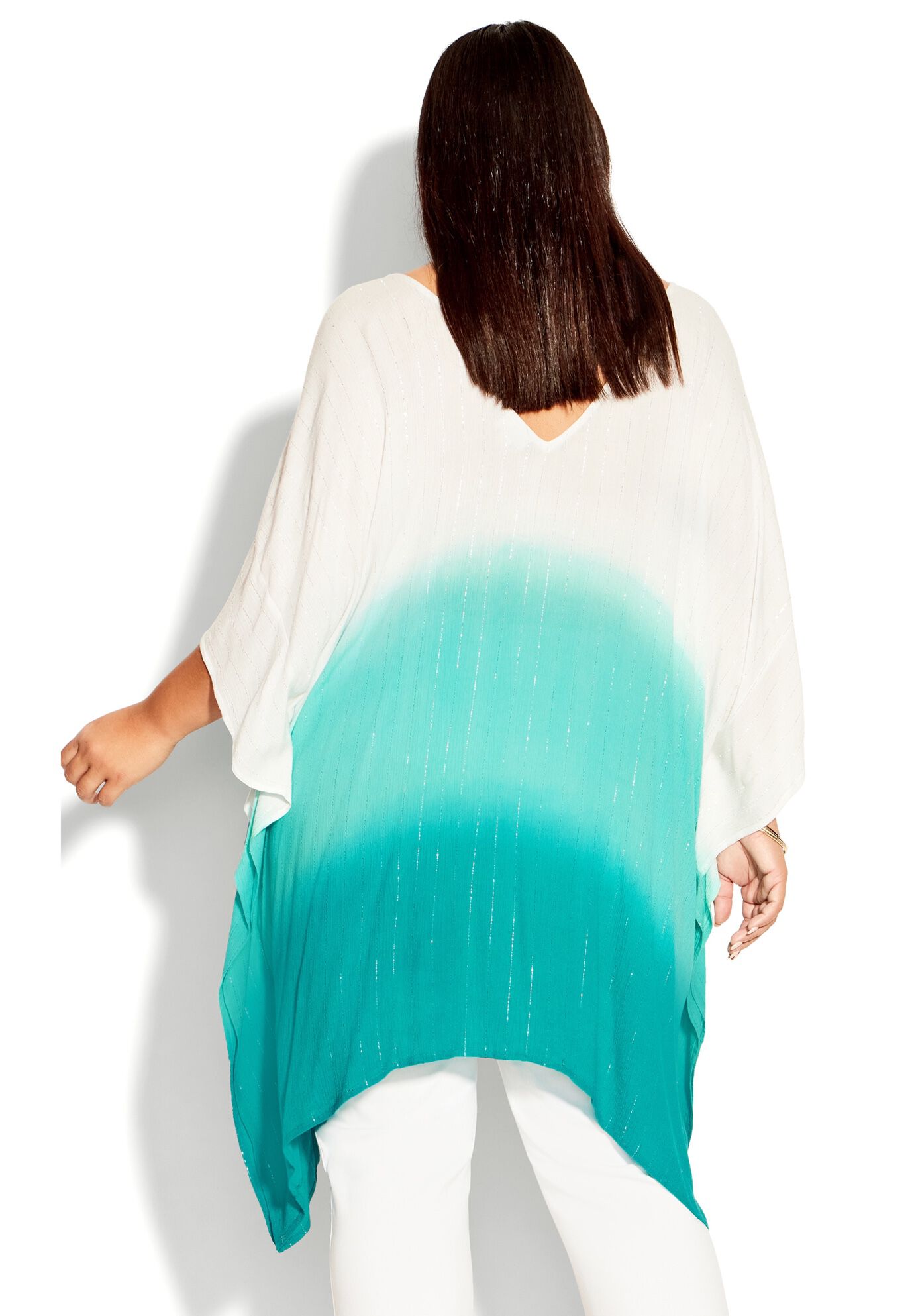 Ombre Escape Kaftan, SEA OMBRE, on-hover image number 1