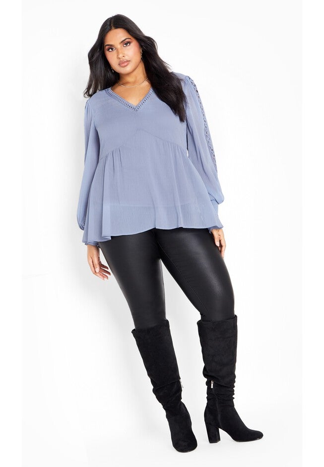 Hailey Top, COUNTRY BLUE, alternate image number 6