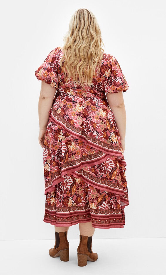 Drama Queen Dress - rose, RED, alternate image number 1