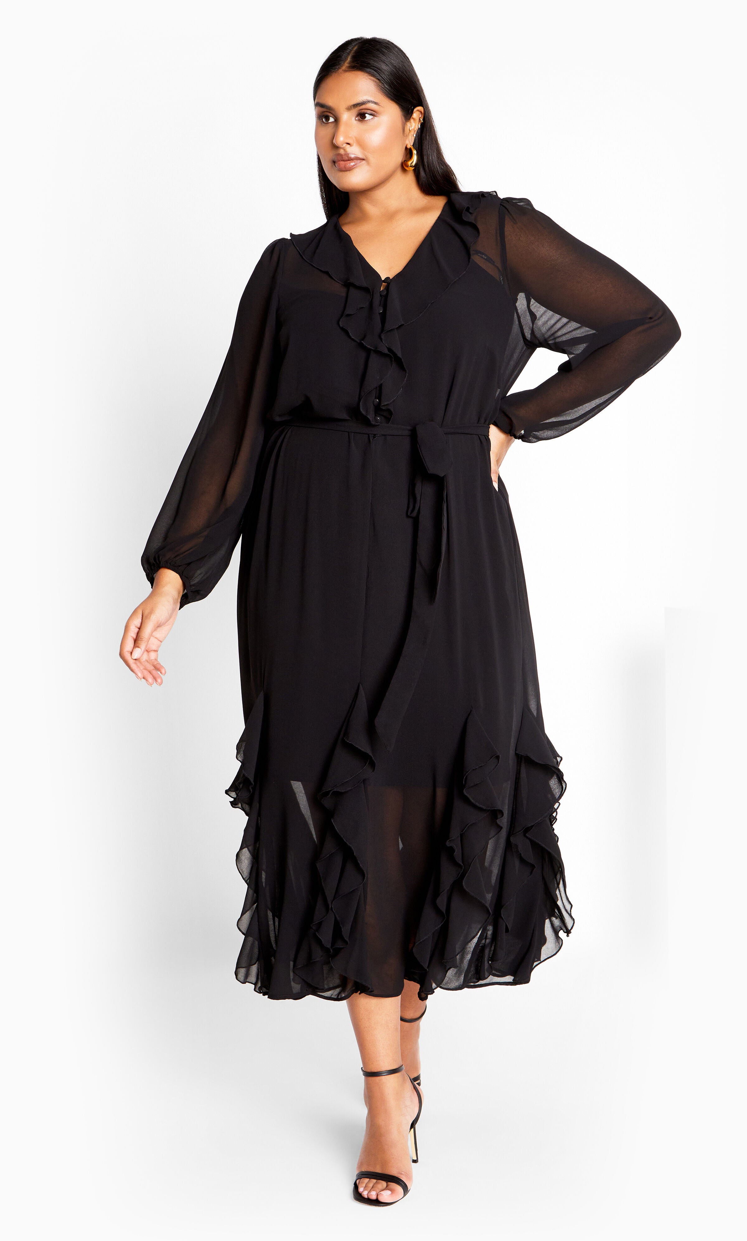 Bridgette Maxi Dress - black, BLACK, hi-res image number 0