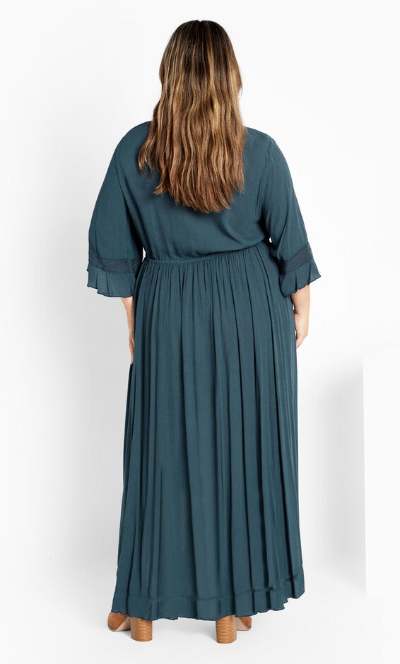 Cadence Dress - aegean, BLUE, alternate image number 1
