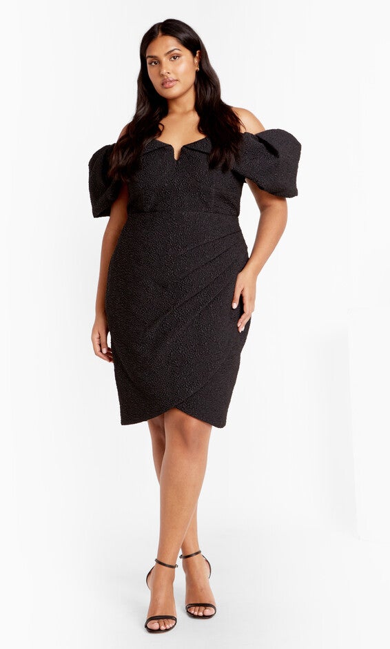 Jez Dress - black, BLACK, hi-res image number null