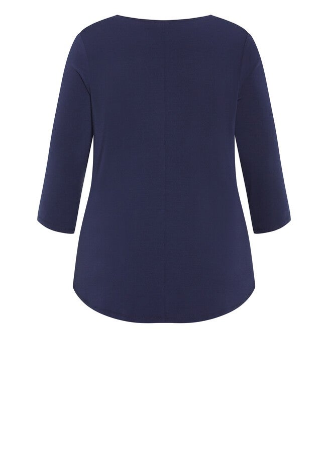 Fiona Zip Top, MIDNIGHT BLOOM, alternate image number null