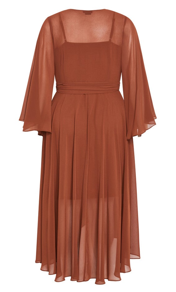 Fleetwood Maxi Dress - ginger, ORANGE, alternate image number 5