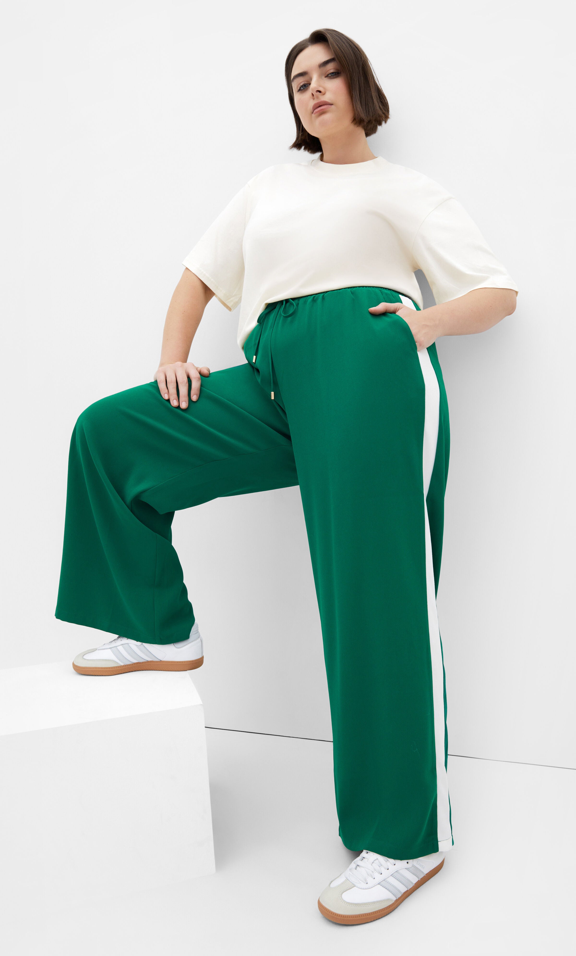 Lilia Pant - green, GREEN, hi-res image number 0