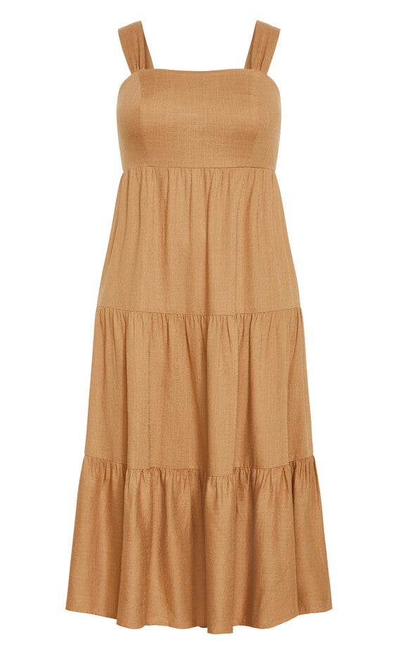 Livvy Maxi Dress - caramel, BROWN, alternate image number null