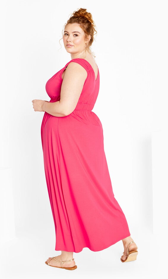 Lani Maxi Dress - watermelon, WATERMELON, alternate image number null