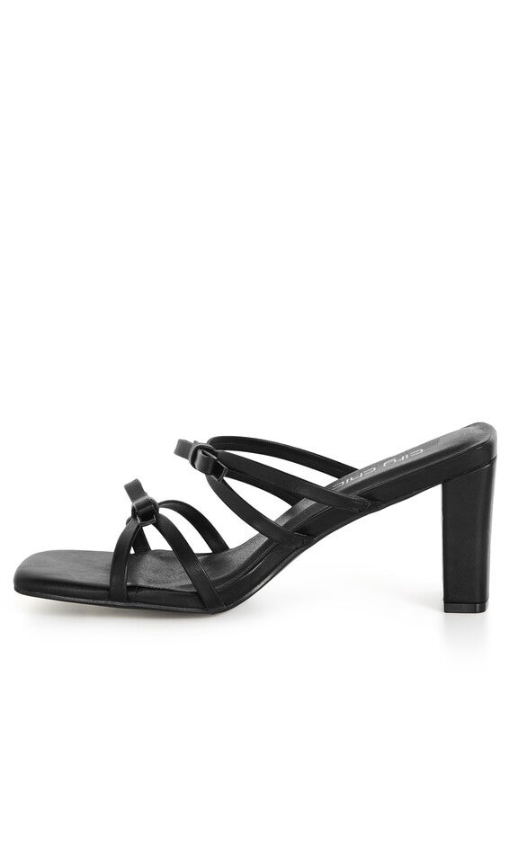 WIDE FIT Ava Mule - black, BLACK, alternate image number null