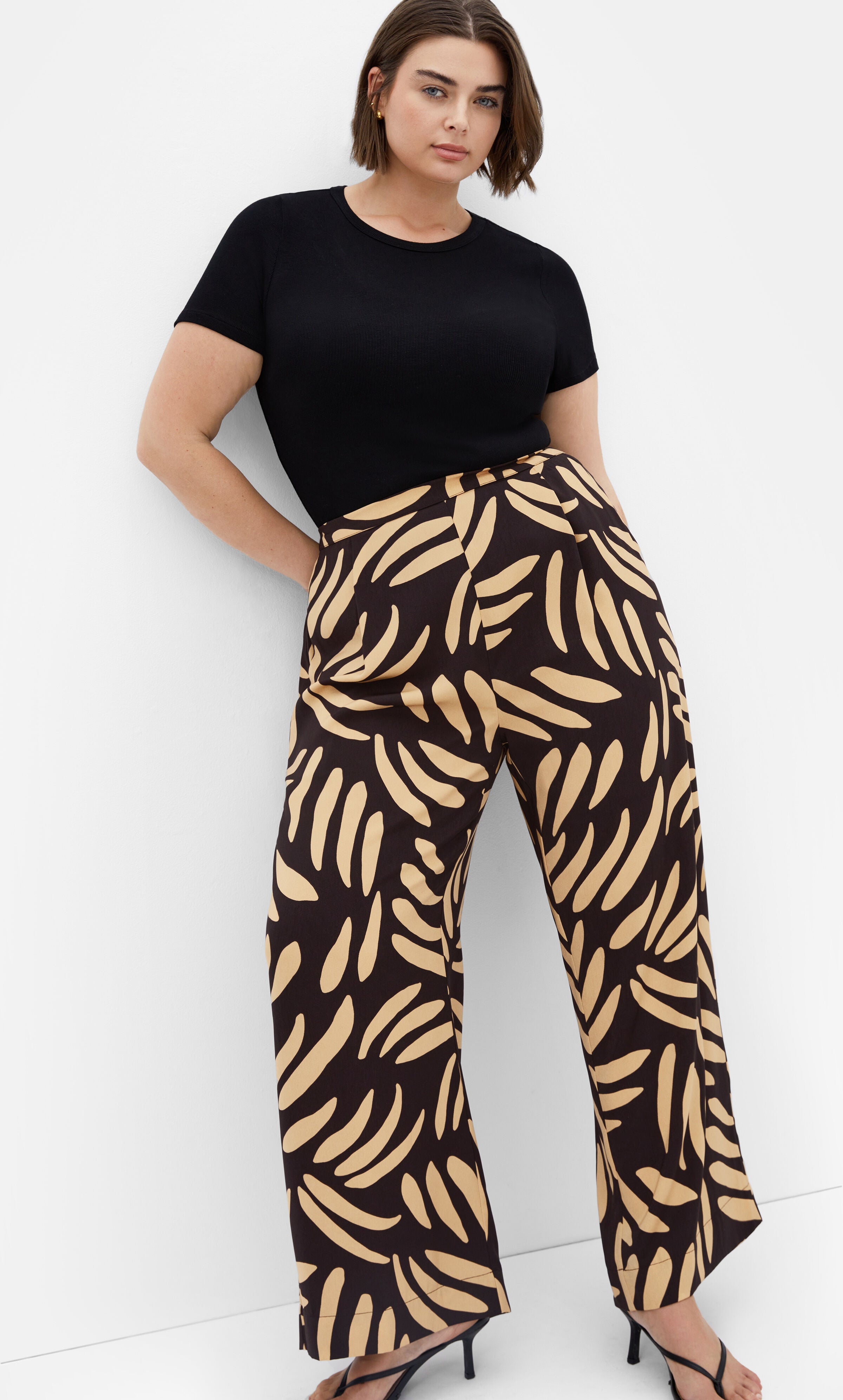 Aspyn Pant - black, BLACK, alternate image number 3