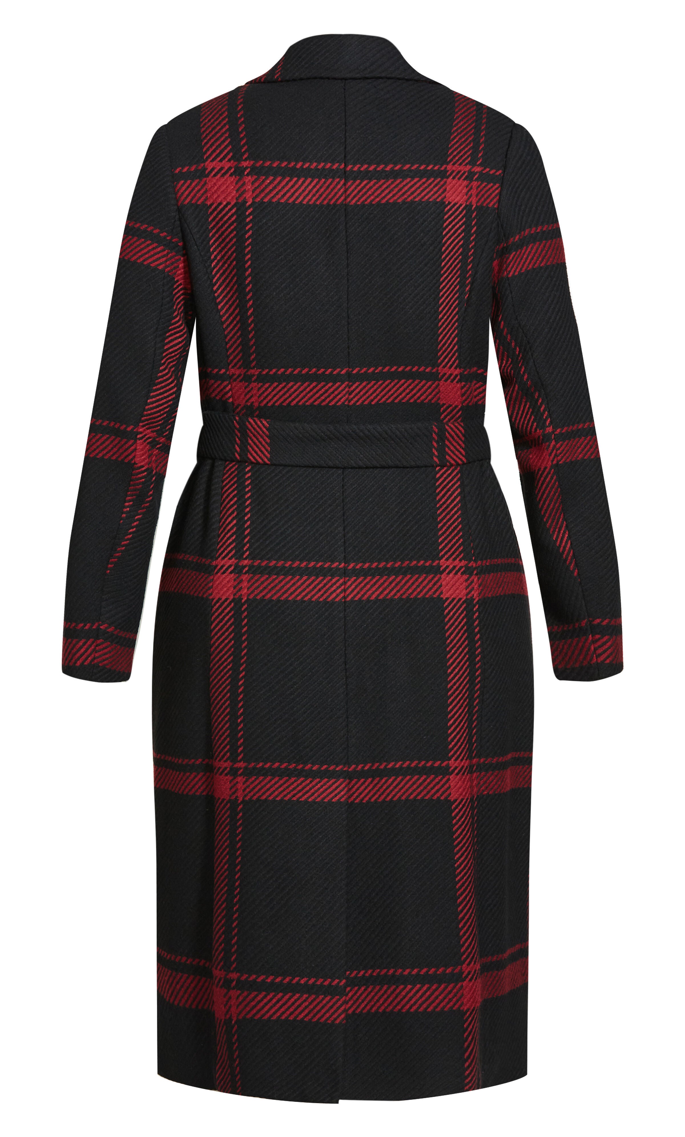 Checkmate Coat - ruby, RED, alternate image number 6
