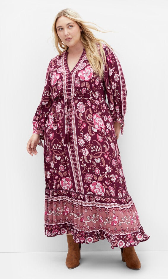 Winona Dress - amethyst, PURPLE, hi-res image number null