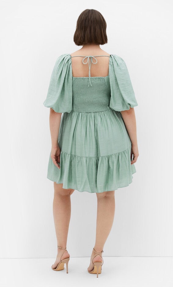 Mindy Dress - sage, GREEN, alternate image number null
