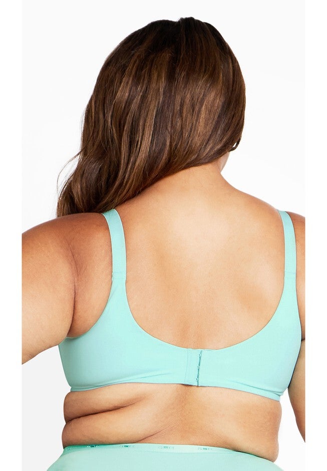 Fashion Smooth Back Bra, AQUA SPLASH, on-hover image number 1