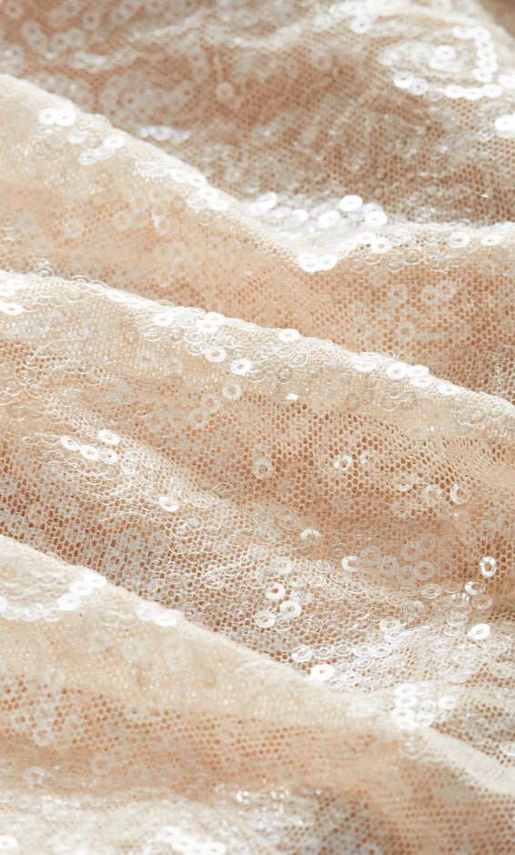 Orbit Dress - champagne, BEIGE, alternate image number 4