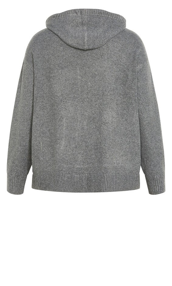 Ally Sweater - charcoal, GRAY, alternate image number null