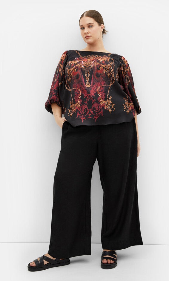 Ivanna Top - ruby, RED, alternate image number 1