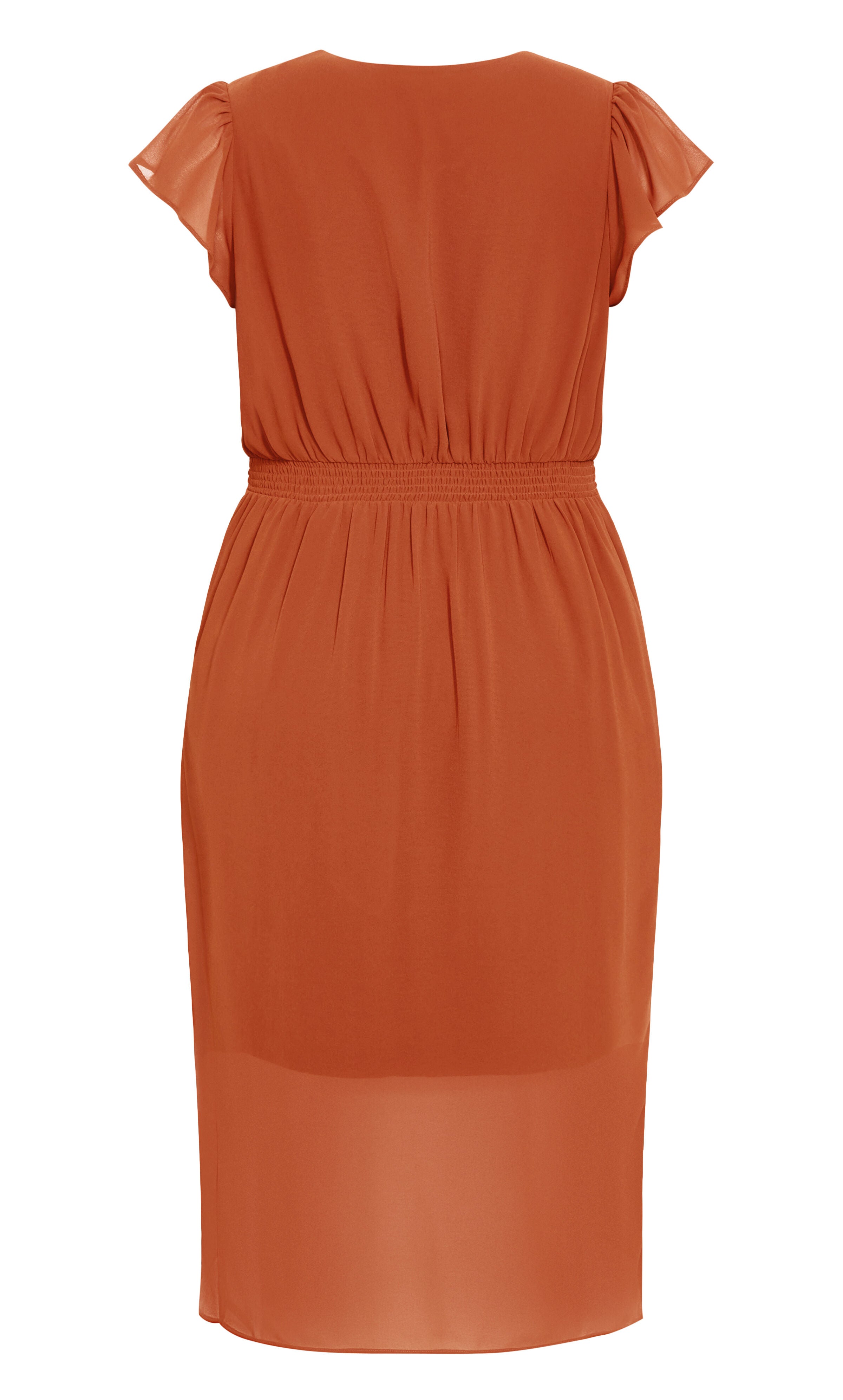 Wrap Swing Dress - ginger, GINGER, alternate image number 5