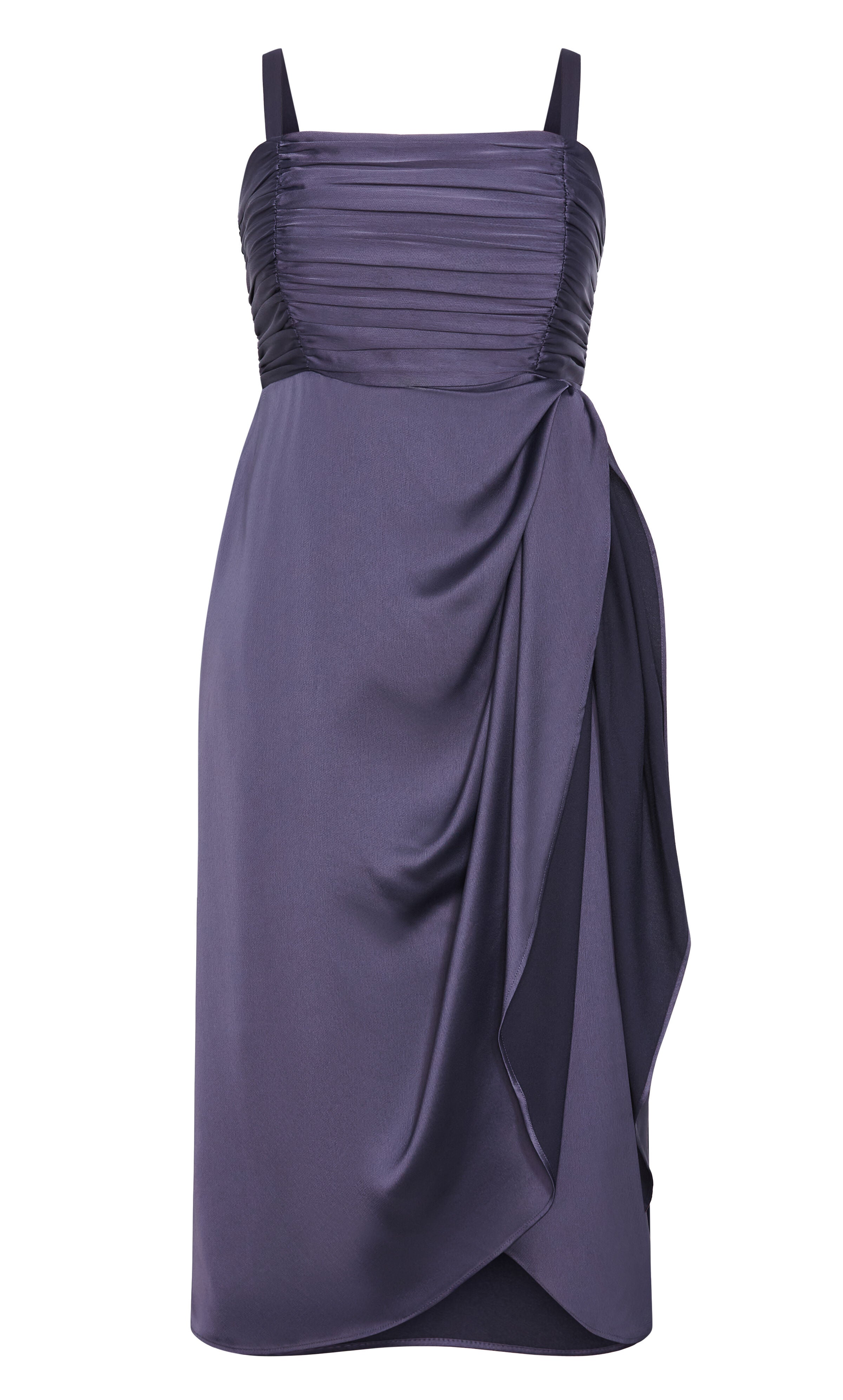 Ania Dress - slate, GRAY, alternate image number 4