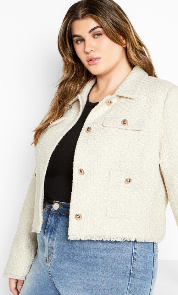 Amira Jacket - cream, BEIGE, hi-res image number null