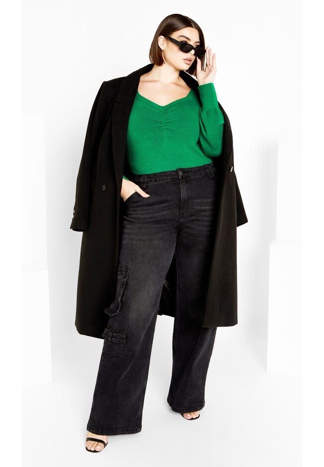Maddie Jumper - greenstone, GREEN, on-hover image number 1