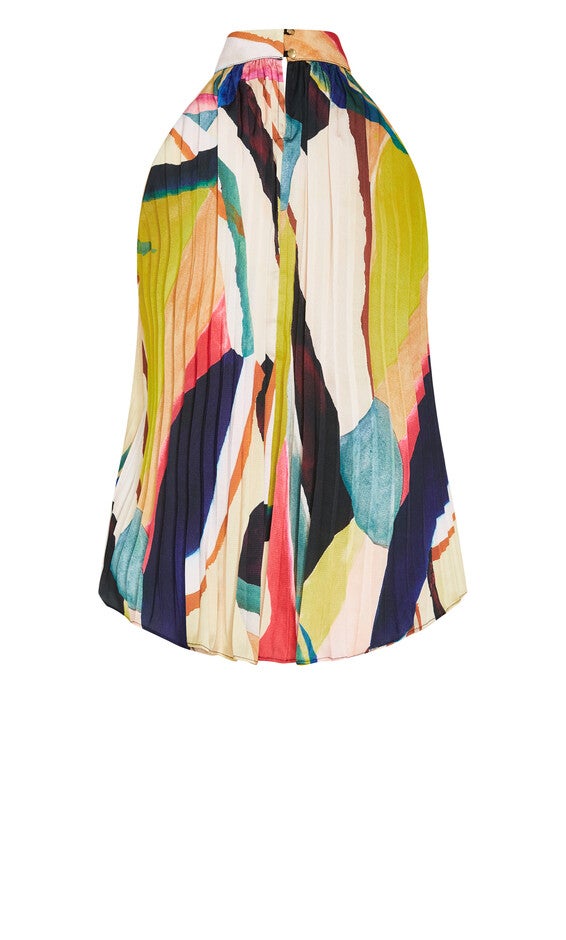 Jayda Top - print, BLACK, alternate image number 4