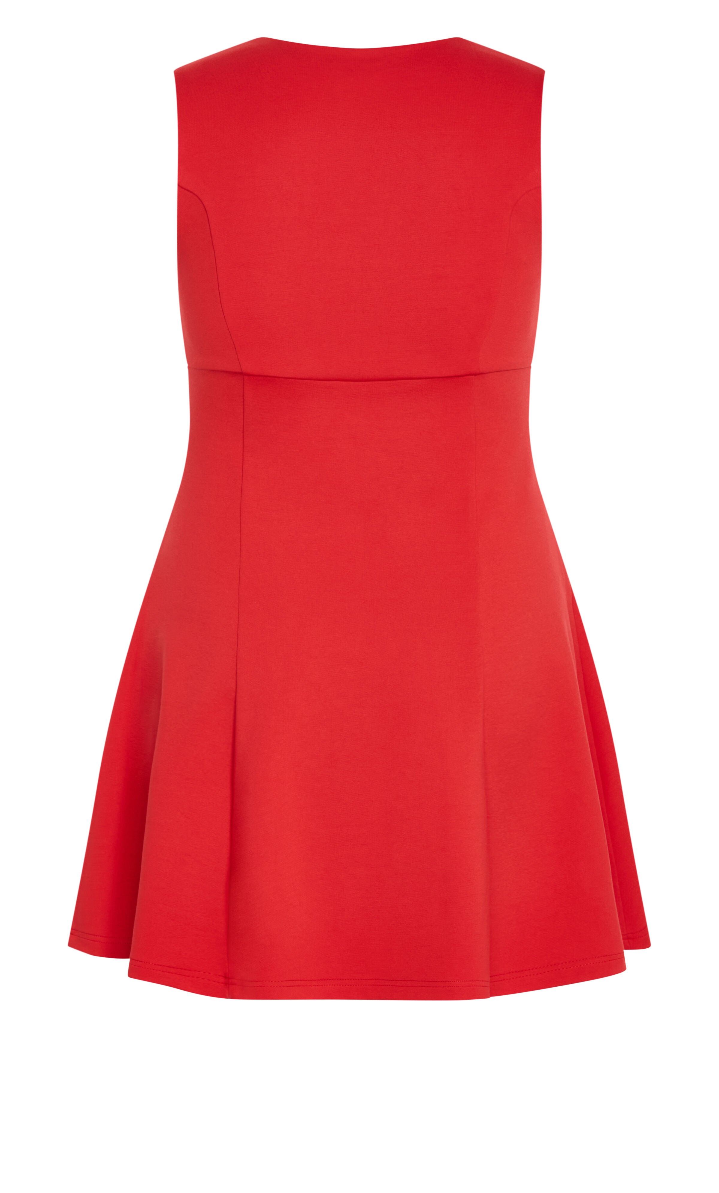 Bree Dress - red, RED, alternate image number 4