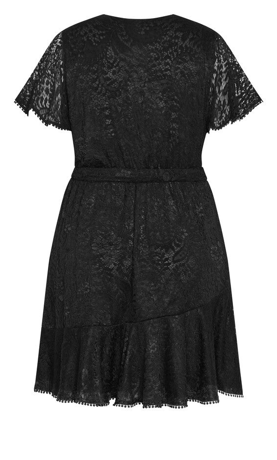 Sweet Lace Dress - black, BLACK, alternate image number 4