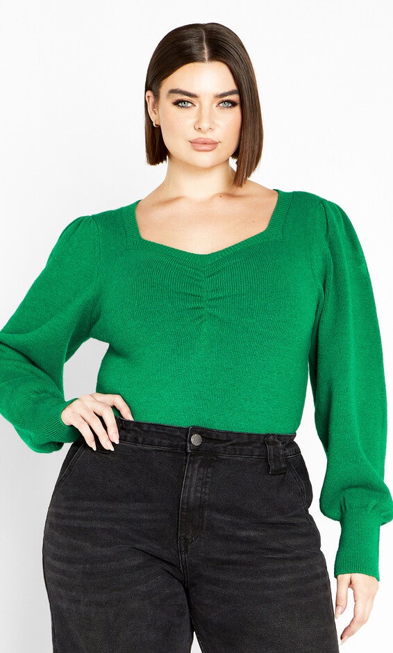 Maddie Jumper - greenstone, GREEN, hi-res image number 0