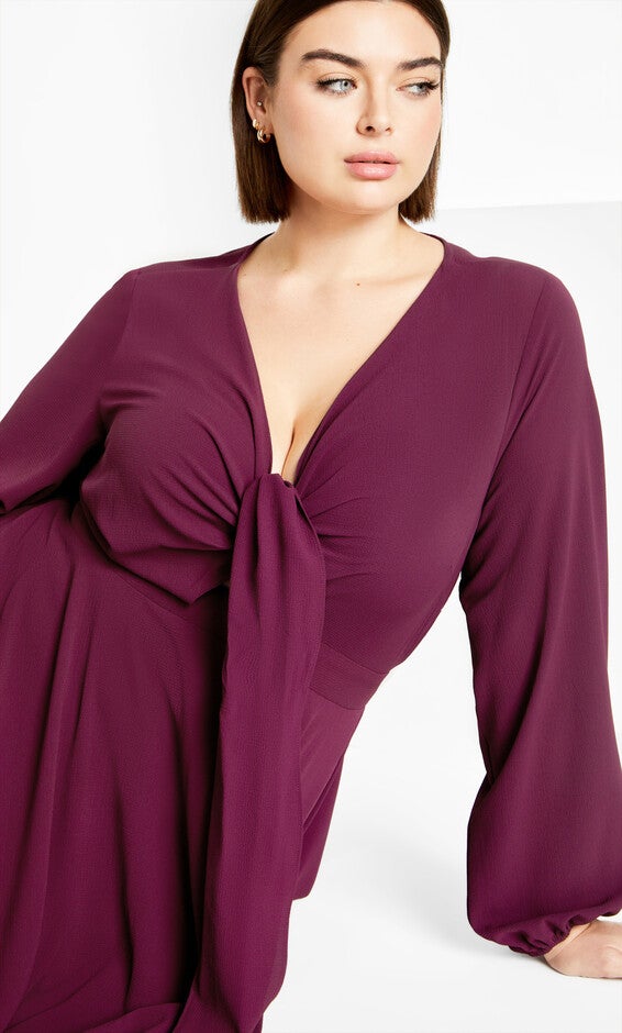Adelyn Dress - plum, PURPLE, alternate image number null
