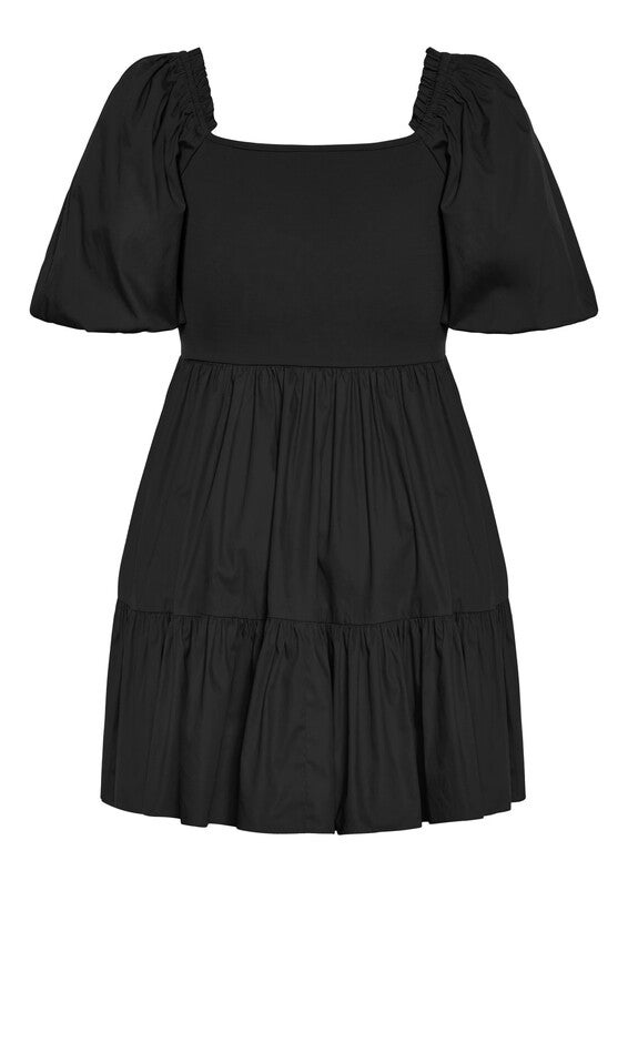 Poppie Dress - black, BLACK, alternate image number 5