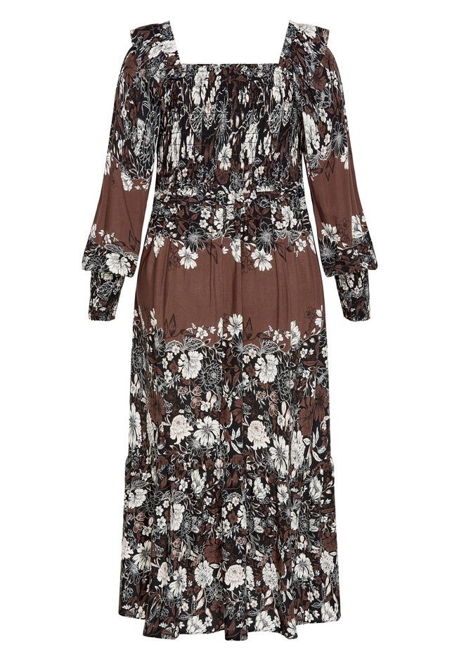 Sadie Plc Maxi Dress, FLOWER CHILD, alternate image number 3
