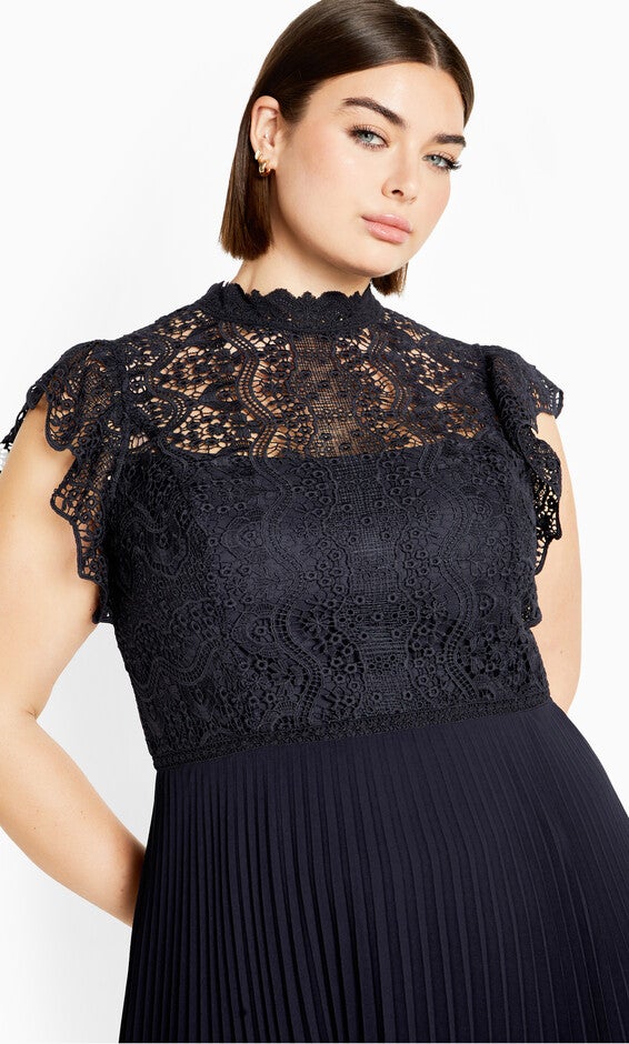 Livia Dress - navy, BLUE, alternate image number 4