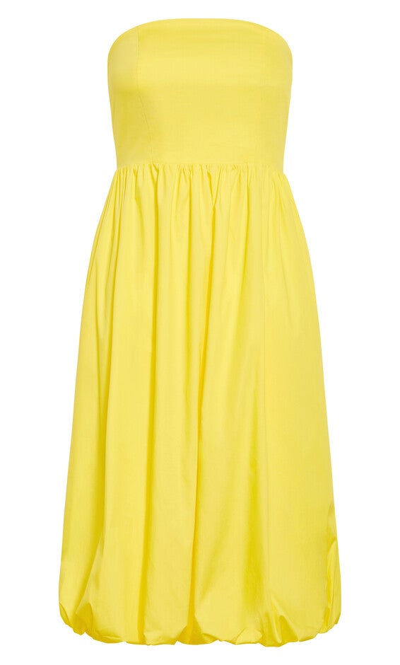 Alina Maxi Dress - yellow, YELLOW, alternate image number 3