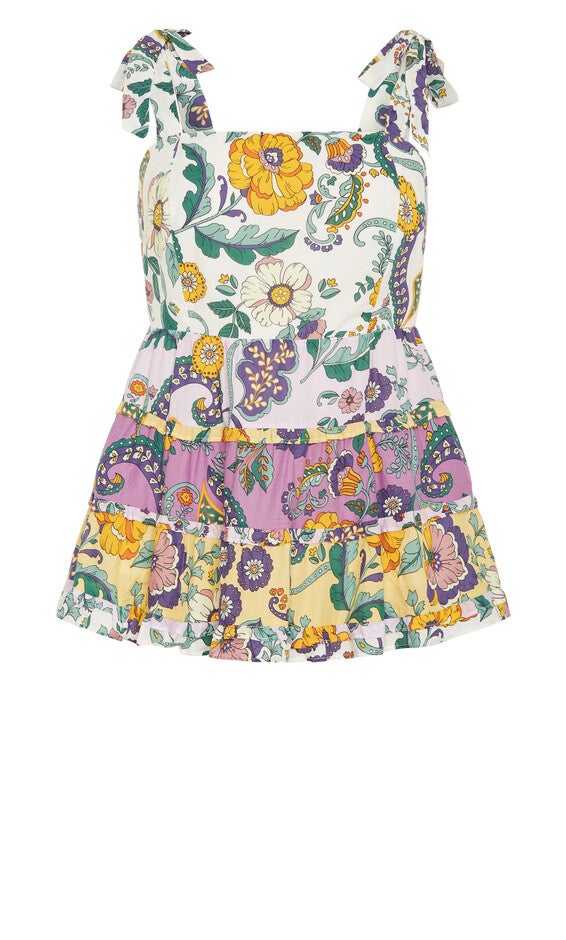 Cleo Top - jacaranda, PURPLE, alternate image number 3