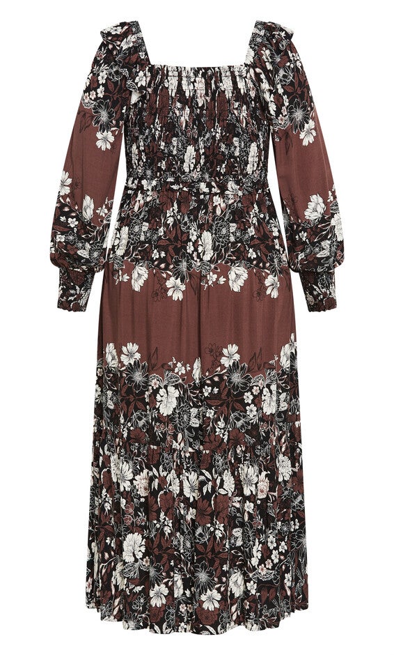 Sadie Placement Dress - coco, BROWN, alternate image number 5