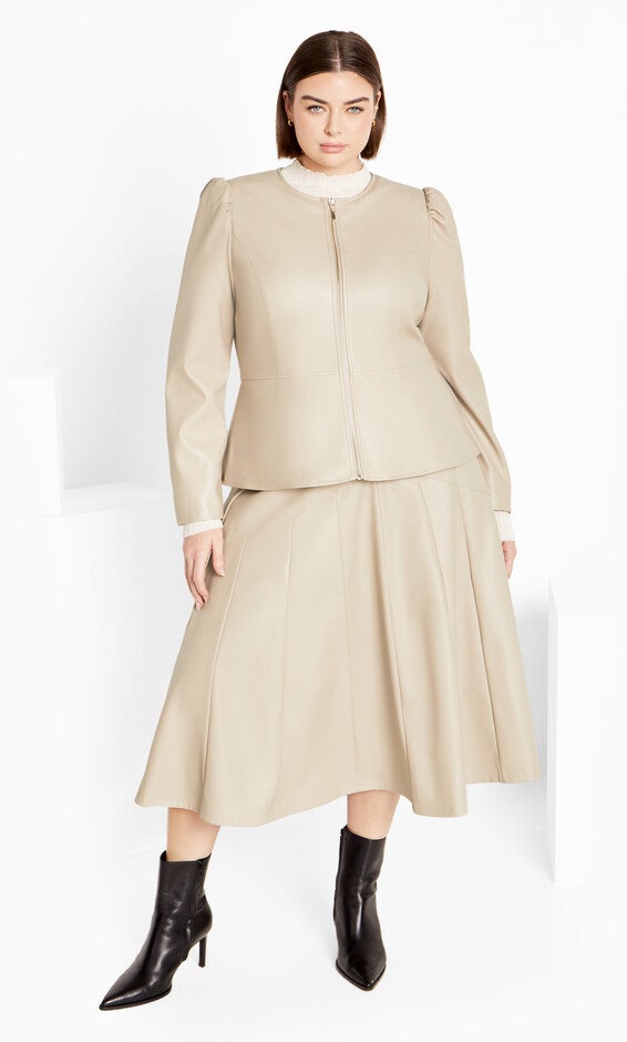Mysteria Jacket - latte, BROWN, alternate image number 2