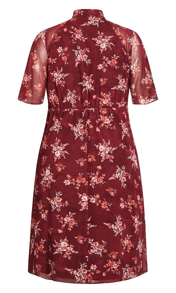 Alexandra Dress - port, PORT DITSY BLOOM, alternate image number 6