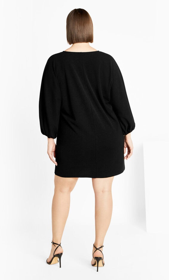 Lilia Dress - black, BLACK, alternate image number 1