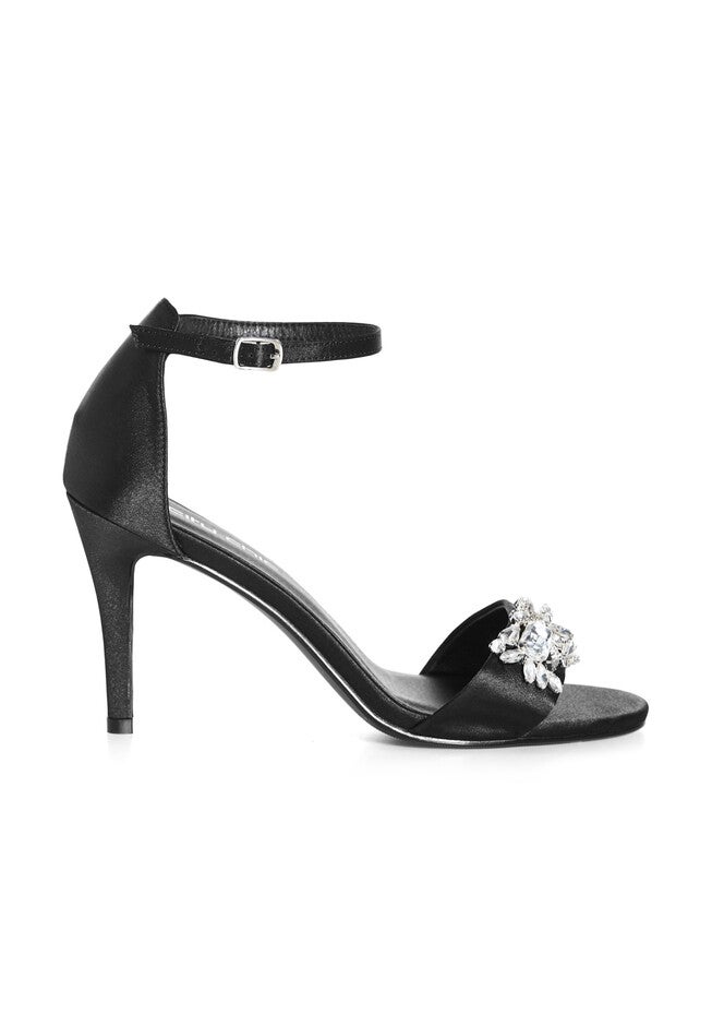WIDE FIT Totally Glam Heel - black, BLACK, on-hover image number 1