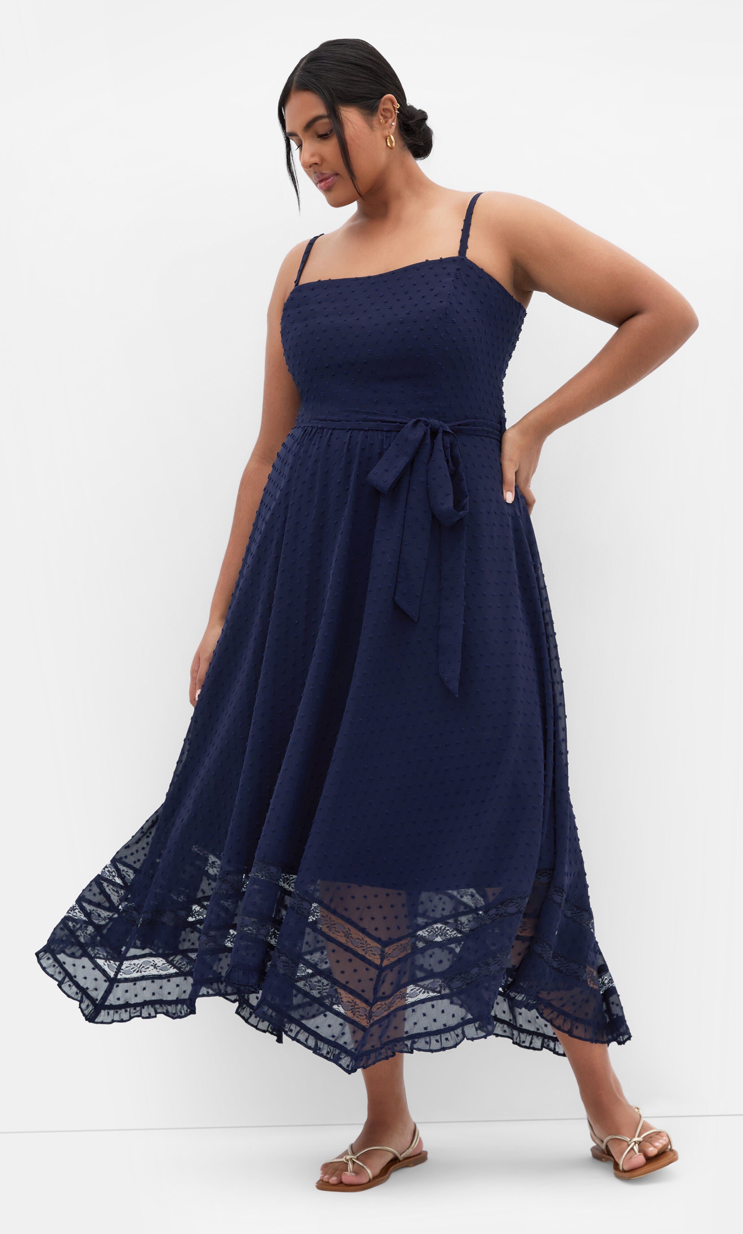 Flirty Nature Dress - navy, BLUE, hi-res image number 0