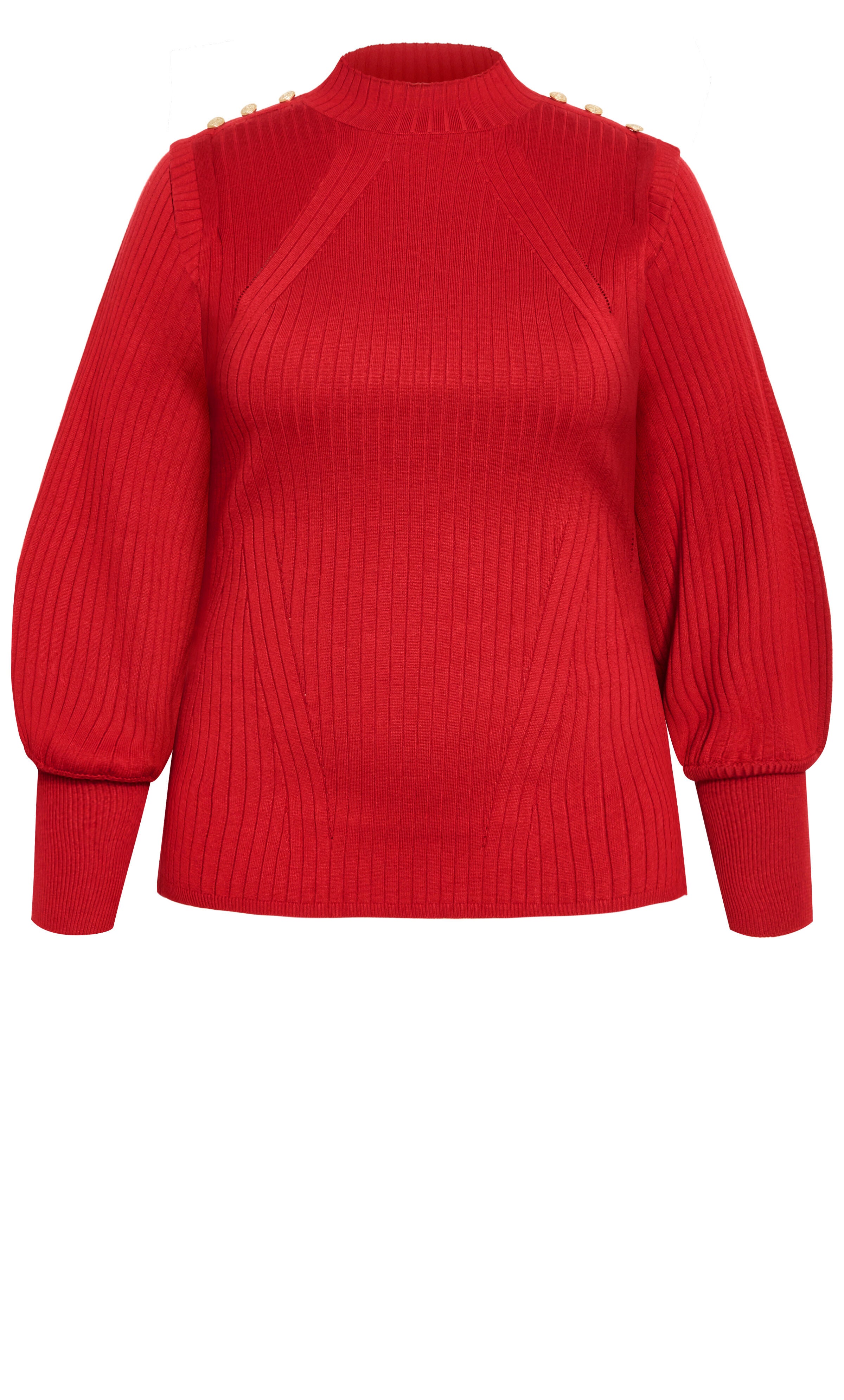 Isabella Sweater - cherry, RED, alternate image number 5