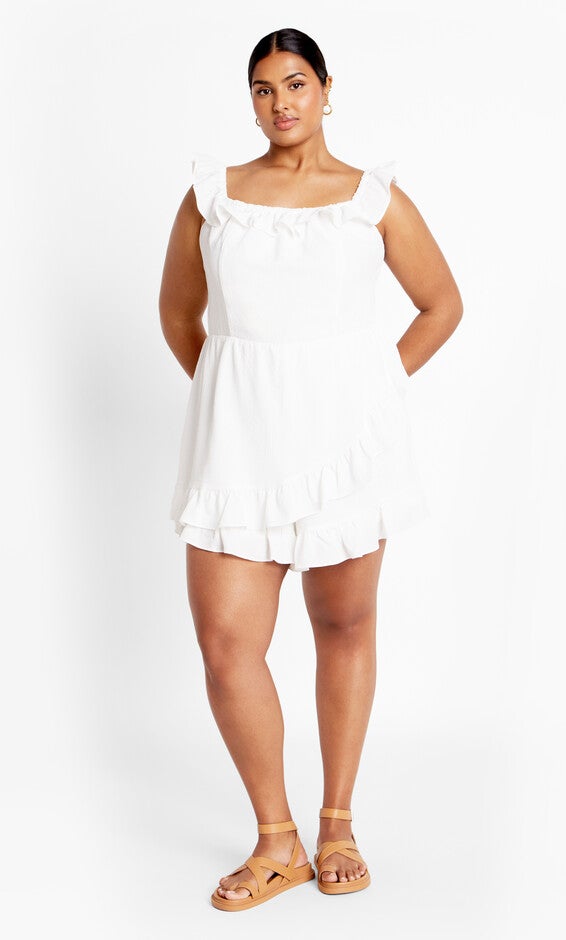 Christa Playsuit - ivory, IVORY, alternate image number null