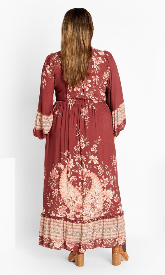 Faith Maxi Dress - desert rose, ORANGE, alternate image number null