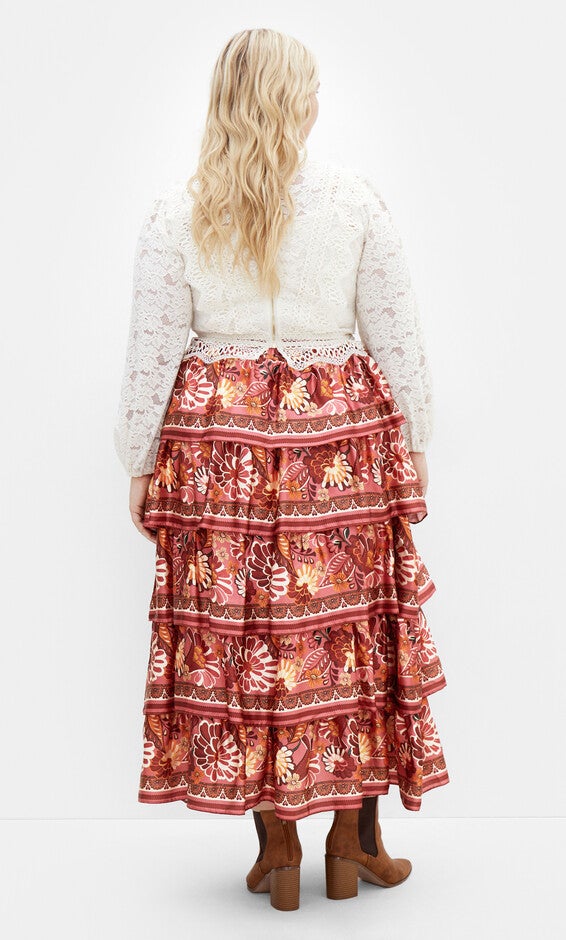 Drama Queen Skirt - rose, RED, alternate image number 2