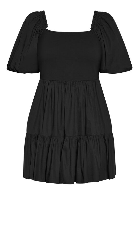 Poppie Dress - black, BLACK, alternate image number 4
