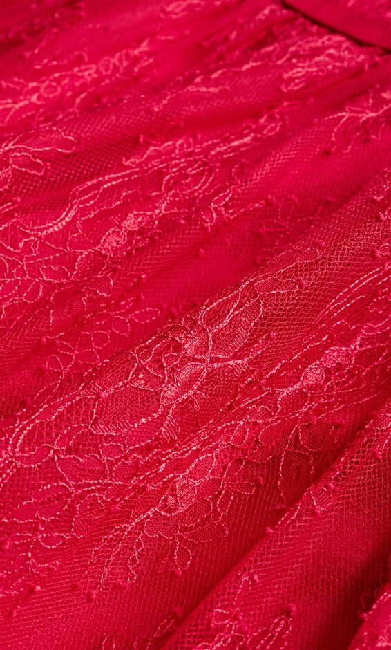 Serena Dress - lipstick pink, PINK, alternate image number null