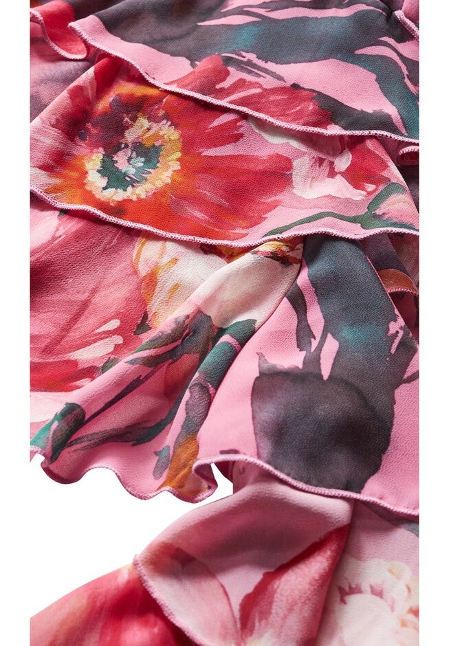 Lovers Lane Print Top - pink, PINK, alternate image number null