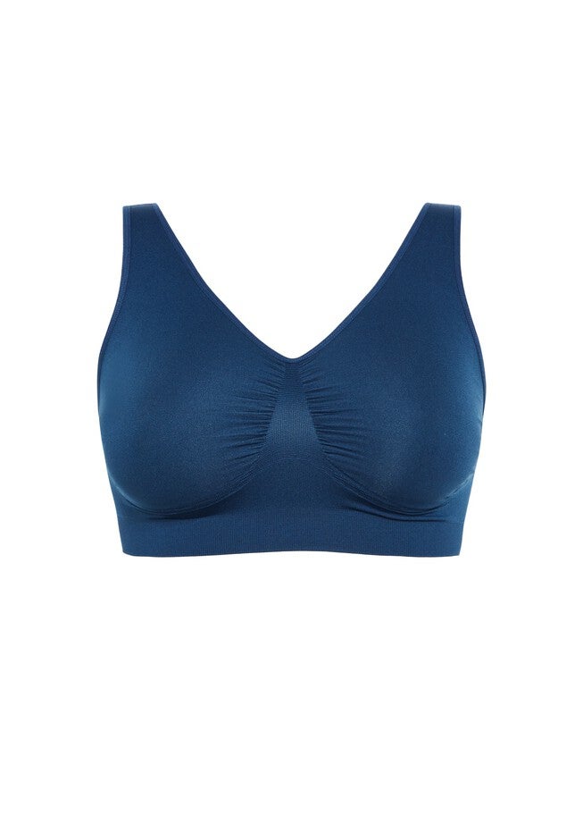 Fashion Seamless Bra, POSEIDON, alternate image number 4