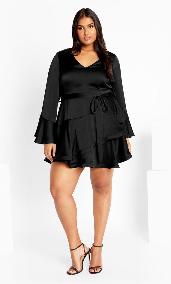 Cherrie Dress - black, BLACK, alternate image number 1