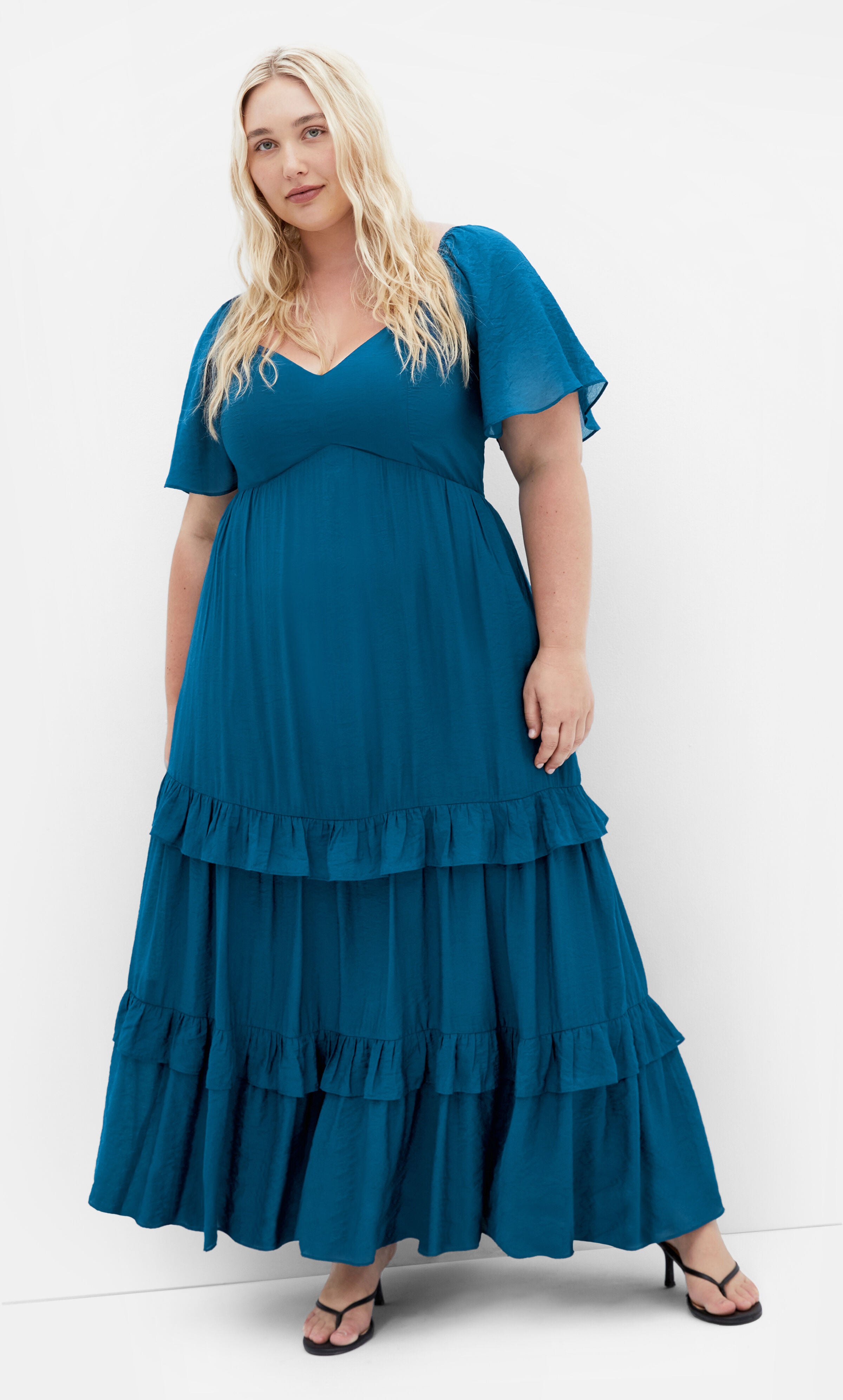 Marci Maxi Dress - poseidon, BLUE, alternate image number 3